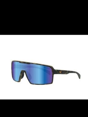 6thSense WaterLand Catchem WaterWood Ice Blue Mirror Polarized Sunglasses NIB